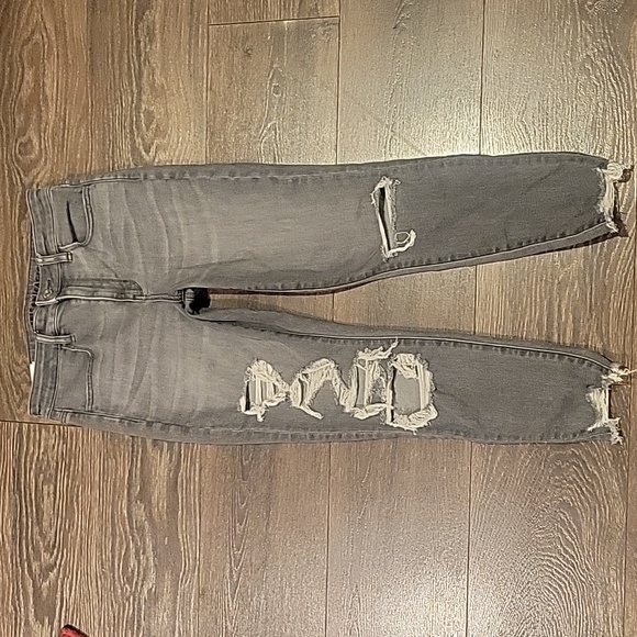 American Eagle Outfitters Denim - ❤ AMERICAN EAGLE SUPER HIGH RISE SKINNY JEANS / JEGGINGS, 4 (27) EXTRA SHORT